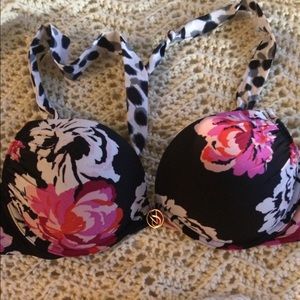 Victoria’s Secret Swim Push-Up Bikini Top NWOT
